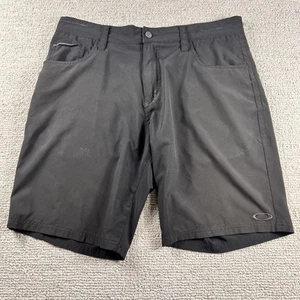Oakley Originals Golf Shorts Black Men’s Size 38 x 9 - Picture 1 of 6