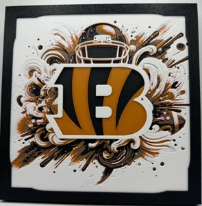 Cincinnati Bengals Wall Art - 3D Paintings - Picture 1 of 3