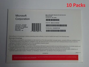 BULK 10PCS Microsoft Windows 11 Pro /professional 64bit DVD Operating System.. - Picture 1 of 2