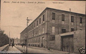 ANTIGUA POSTAL MURCIA PASEO GARAY CUARTEL ARTILLERIA POSTCARD POSTKARTE CC00747 - Bild 1 von 1