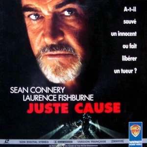 JUSTE CAUSE WS VF PAL LASERDISC Sean Connery, Laurence Fishburne, Kate Capshaw - Picture 1 of 1