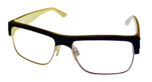 Electric Eyeglass Rectangle Plastic Plastic Black Marble Mutiny  56mm - Picture 1 of 9