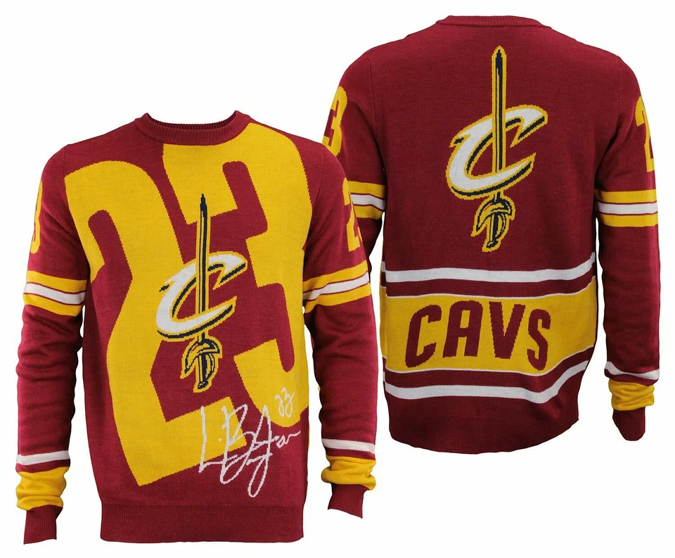 Suéter FOCO NBA para hombre Cleveland Cavaliers Lebron James #23 Loud Player Foto 1 de 1