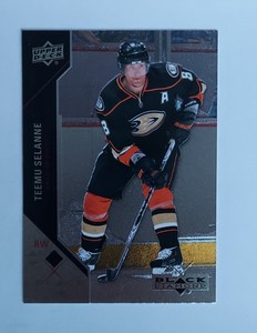 2011-12 Black Diamond #60 Teemu Selanne Anaheim Ducks