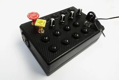 BBJ SimRacing PC USB 27+2 Function Truck Simulator Button Box for ETS2 ATS Black - Image 1 of 4