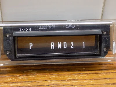 Lincoln Continental 1972 indicador de selección de engranajes de transmisión Foto 1 de 4