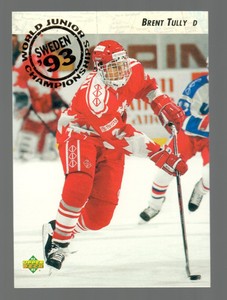 1992-93 Upper Deck Brent Tully - #592 - Canada