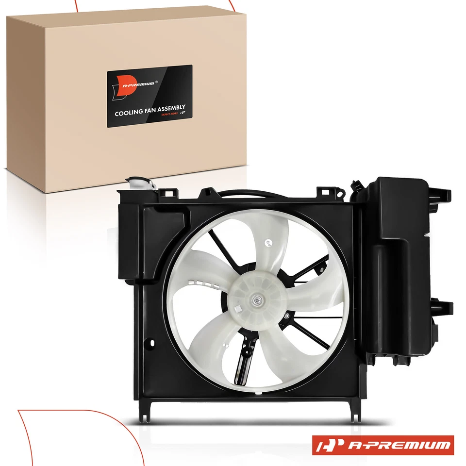 Conjunto de ventilador de refrigeración del motor A-Premium con cubierta para Scion iQ 2012 2013 2014 2015 1,3 L Foto 1 de 4