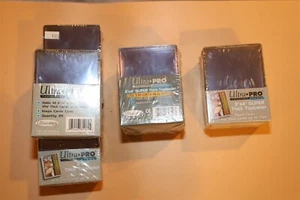 Ultra-Pro 3"x 4" Toploaders. 125 assorted thickness. New! 55, 75, 100pt. - Picture 1 of 3
