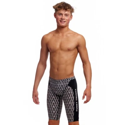 Funky Trunks Boys Dark Night Eco Training Jammer Swimwear, Boys Swimsuit - Bild 1 von 4