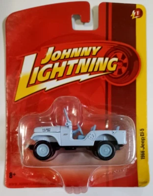 Jeep CJ-5 1966🔥🔥 2009 Johnny Lightning 🔥🔥 fundido a presión 1:64 Foto 1 de 4