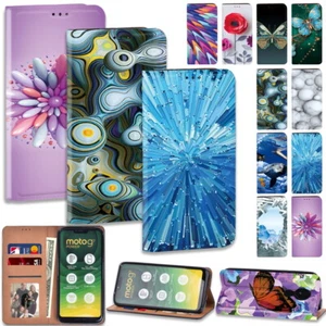 UK Brand Printed Cover For Motorola Moto E13/E30/G13/G23/G32/G73 Smart phone - Picture 1 of 34