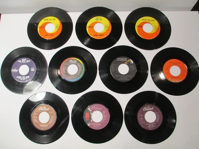 Lot of 10 CAPITOL  Records 45 RPM   410B35 - Image 1 of 4