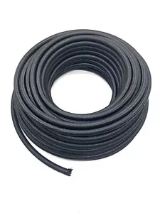 1m AN6 Nylon Leitung Gewebemantel Kraftstoff Öl Benzin Vacuum Schlauch Dash 6 - Bild 1 von 2
