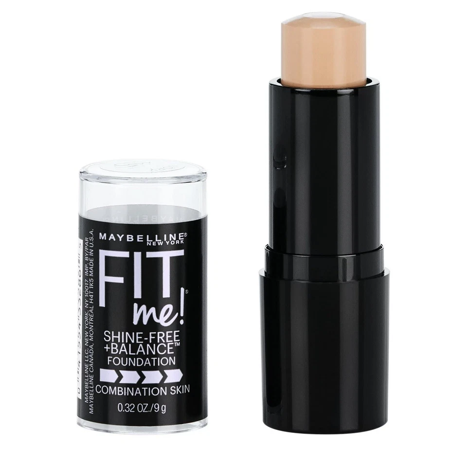 Maybelline Fit Me Shine Foundation 115 Ivory 0.32 Oz