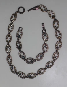 Uncommon GIVENCHI Crystal Bracelet and Necklace  - Picture 1 of 16