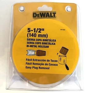 DEWALT 5-1/2 BI-METAL HOLE SAW DW19088 HOLESAW - Picture 1 of 2