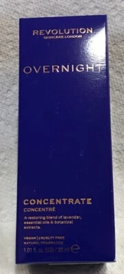 Concentrado de aceite para piel Revolution Skincare London Overnight 1,01 oz restaurador vegano Foto 1 de 2