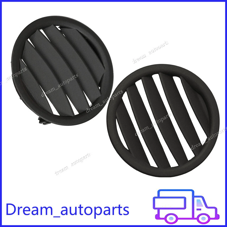 Front LH&RH Dash Air Vent Grille Cover Fit For 2005 2006 2007 Ford Focus Black - Imagem 1 de 4