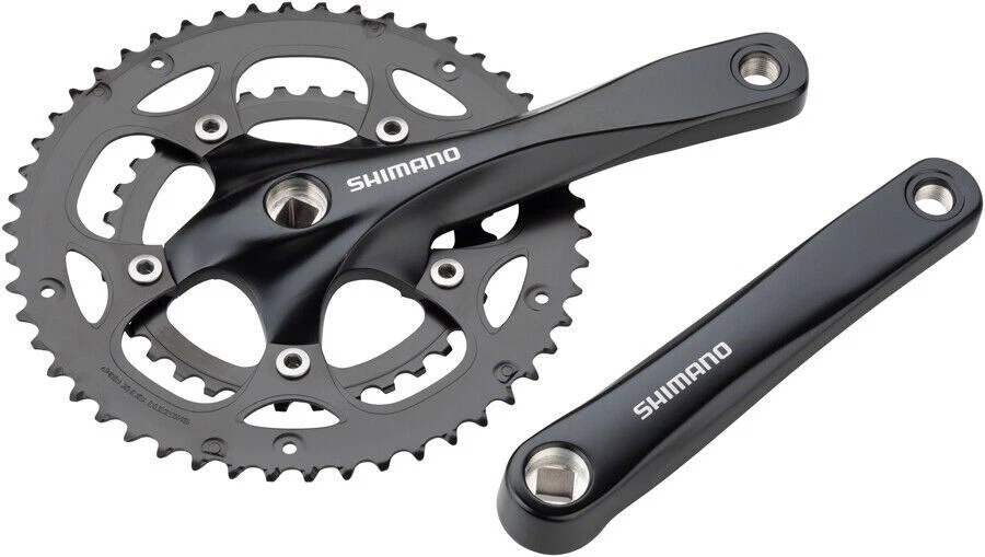 Shimano Claris FC-RS200 170mm 50-34T 2x8-Speed Crankset - Black (EFCRS200C04X)