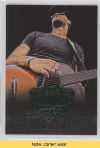 2014 Panini Country Music Instrumental Retail Green Chase Rice #11 READ 1s8