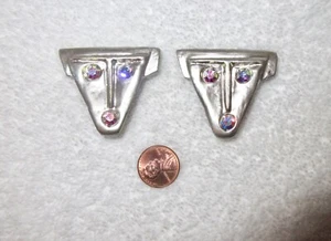 Billy Boy Surrealista Joux Cara Clip Pendientes Arte Francia Máscara De Colección ¡Excelente! - Imagen 1 de 10