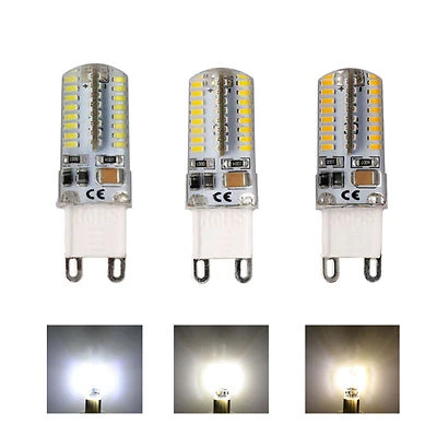 Dimmalbe G4 G9 LED Bulb COB SMD Silicone Crystal Lamp Household Lamp 110V 220V - Image 1 of 4