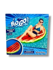 H2O Go! Watermelon Lounge Pool Float Inflatable Float large float - Picture 1 of 3