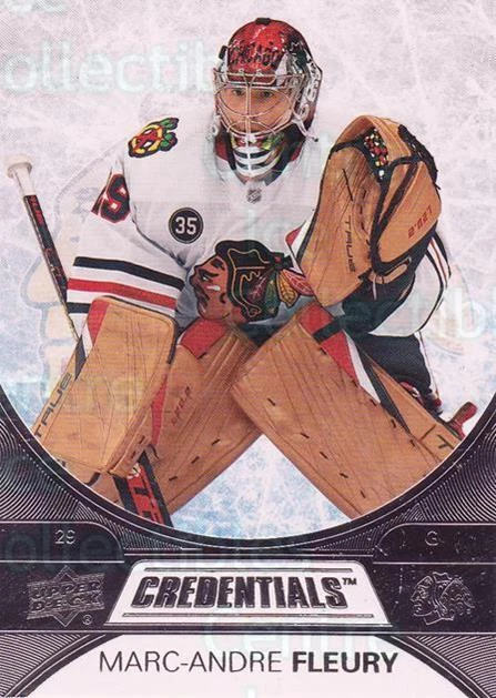 2021-22 Upper Deck Credentials #44 Marc-Andre Fleury - Image 1 of 1