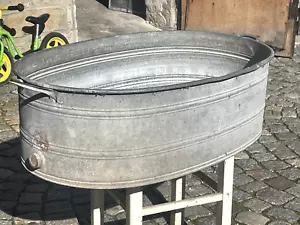 2/5/225 Badewanne Zinkwanne Miniteich Pflanzkübel Wanne - Bild 1 von 7