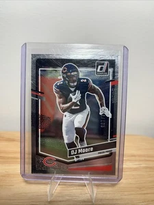 2023 Panini Donruss - D.J. Moore #47 Press Proof Silver 001/100 First To Print - Bild 1 von 3
