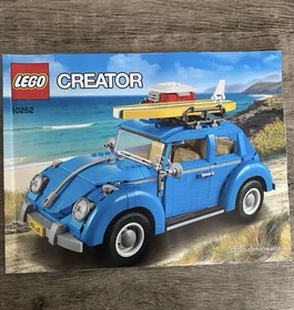 Lego 10252 Volkswagen Beetle Creator Expert Car 100% Complete With Instructions