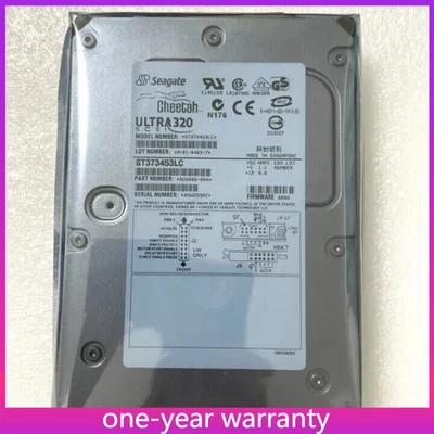 SEAGATE ST373453LC 73GB 15K U320 SCSI 80 pin HARD DRIVE NEW  - Image 1 of 3