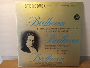 Loewenguth String Quartet -Beethoven String Quartet Vol.IV, VOX STEREO SVBX 545 - Picture 1 of 14