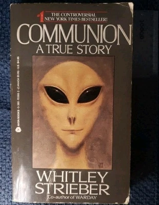 1st Print Communion: A True Story by Whitley Strieber Vintage True Alien  - Image 1 of 4