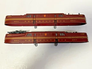 LOT of 2 HO MTH  LOCOMOTIVE  PENNSYLVANIA # 4911. METAL, SHELL ONLY SOLD AS IS - Picture 1 of 10