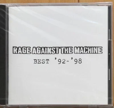RAGE AGAINST THE MACHINE "BEST '92-'98" ULTRA-RARE 1999 JAPANESE PROMO ONLY CD!! - Image 1 of 2
