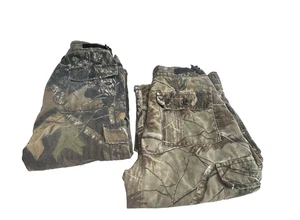 RedHead Silent-Hide Youth Large Camo Hunting Pants RealTree Pattern Cargo  - Picture 1 of 24