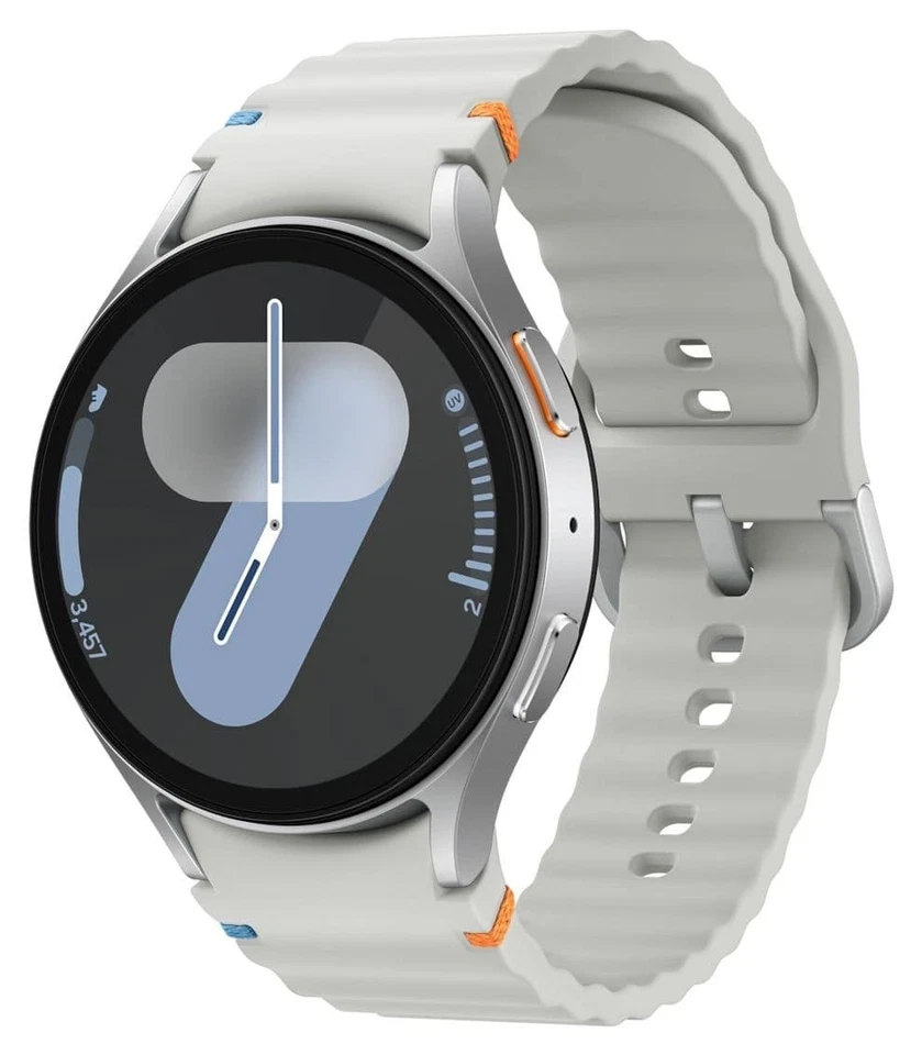 SAMSUNG Galaxy Watch 7 Wi-Fi GPS Aluminiumgehäuse 44 mm Android Silber B-WARE