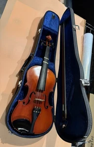 1980 Suzuki copia de Antonius Stradivarius #8 violín 4/4 Japón #1720 - Imagen 1 de 24