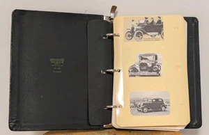 20er bis 80er Jahre Ford Autokauf Log Sammelalbum mit Fotos, Preisen, Campingaufbau - Bild 1 von 12