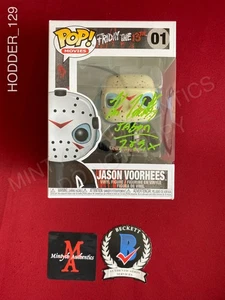 Kane Hodder autographed Jason Voorhees Funko Pop #01 Friday the 13th Beckett - Picture 1 of 8