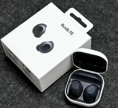 Fones de ouvido intra-auriculares sem fio Samsung Galaxy Buds FE - Grafite - Novo em caixa lacrada - Imagem 1 de 4