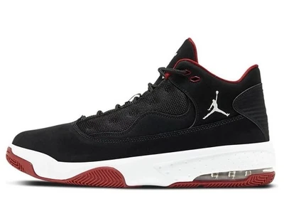 Nike Air Jordan Max Aura 2 Bred Black Red White Sneakers CK6636-016 Mens Sz 11.5 - Image 1 of 4