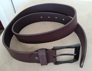 BEKELE BOLO Herren Echt Handarbeit Leder Gürtel Designer Marke Schnalle Jeans 35-41 - Bild 1 von 18