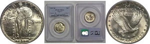 1917-D T-2  Standing Liberty Quarter   PCGS MS-64 - Picture 1 of 3