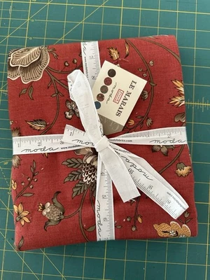 Le Marais French General Moda Fabrics 4 Yards 13547-21 Rare OOP HTF Fall Floral - Image 1 of 3