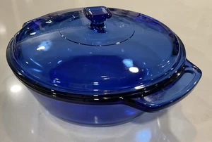 Cazuela redonda Anchor Ovenware 2 cuartos con tapa 9 pulgadas  - Imagen 1 de 4