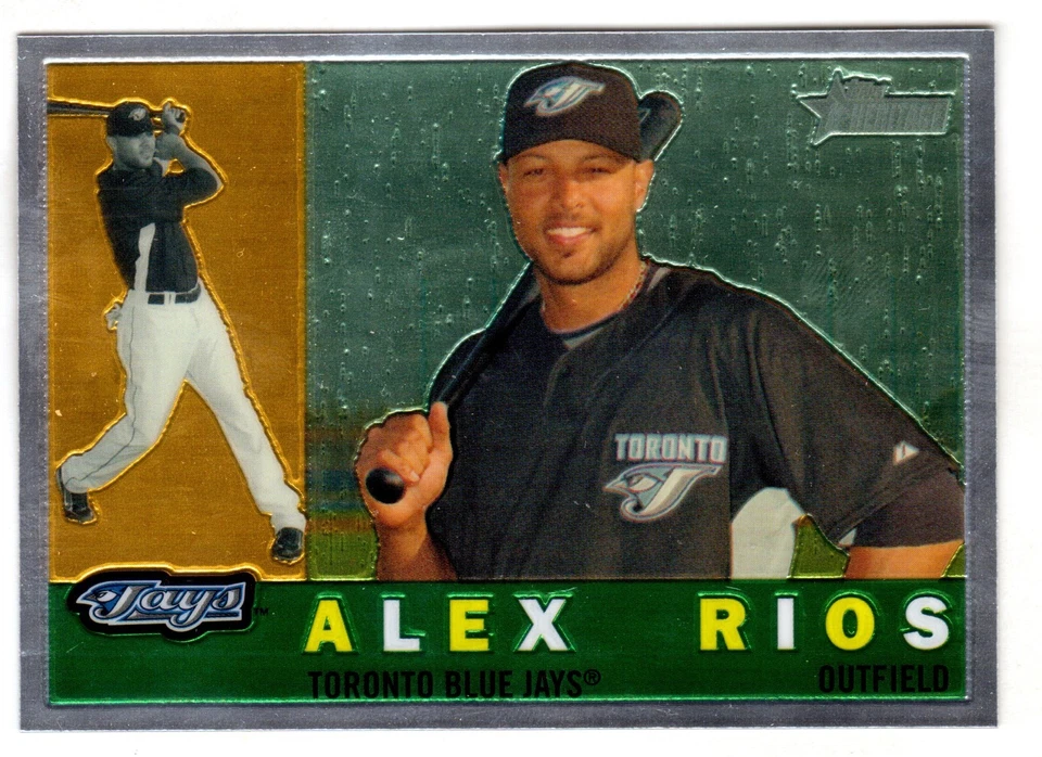 2009 TOPPS Heritage #C42 ALEX RIOS CHROME #1640/1960 — 第 1/1 张图片