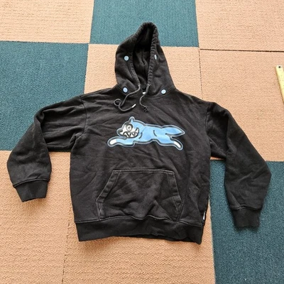 As Is* BBC Ice Cream Hoodie Mens Medium Black Running Dog Sweatshirt Y3d - Image 1 of 4